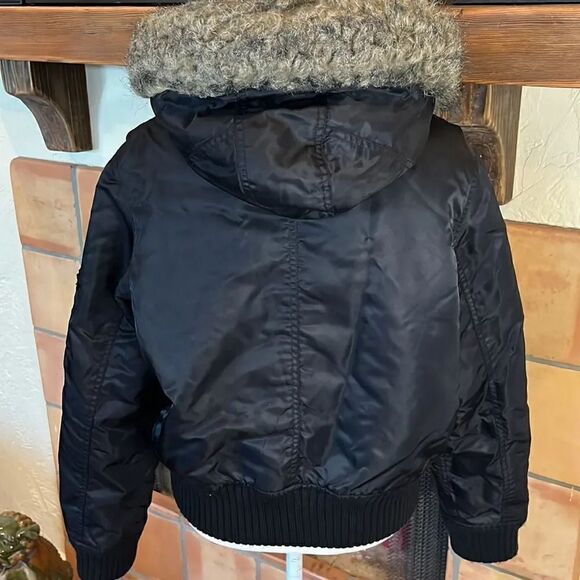 Point Zero Nicole Benisti water/wind resistant puffer bomber jacket, M! - Picture 10 of 15